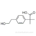 2- (4- (2-Hydroxyethyl) phenyl) -2-methylpropansäure CAS 552301-45-8